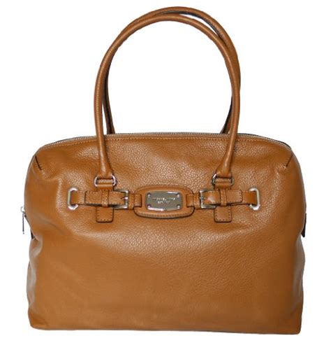 Michael Kors Leather Hamilton Weekender Satchel Tote 